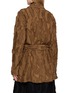 背面 - 点击放大 - MASNADA - Belted Textured Jacket