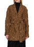 首图 - 点击放大 - MASNADA - Belted Textured Jacket
