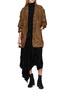 模特儿示范图 - 点击放大 - MASNADA - Belted Textured Jacket