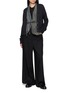 模特儿示范图 - 点击放大 - MASNADA - Oversized Wide Leg Work Pants
