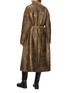 背面 - 点击放大 - MASNADA - Reversible Floral Textured Tie Belt Coat