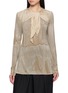 首图 - 点击放大 - MASNADA - Tie Neck Long Sleeve T-Shirt