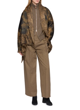 模特儿示范图 - 点击放大 - MASNADA - Reversible Patchwork Jacket