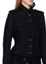  - MASNADA - Tie Neck Cropped Jacket