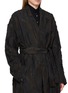  - MASNADA - Belted Textured Dressing Gown Coat