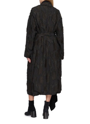 背面 - 点击放大 - MASNADA - Belted Textured Dressing Gown Coat