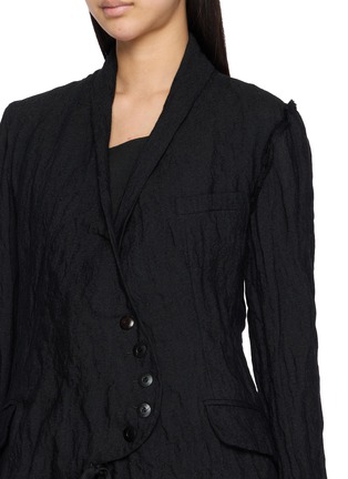  - MARC LE BIHAN - Single Breasted Asymmetric Button Blazer