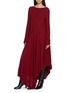 模特儿示范图 - 点击放大 - MARC LE BIHAN - Long Sleeve Asymmetric Flared Long Dress