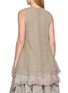 背面 - 点击放大 - MARC LE BIHAN - Sleeveless V-Neck Layered Tulle Top