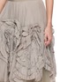  - MARC LE BIHAN - Layered Floral Tulle Midi Skirt