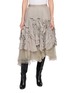 首图 - 点击放大 - MARC LE BIHAN - Layered Floral Tulle Midi Skirt