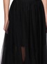  - MARC LE BIHAN - Ovoide Flared Tulle Midi Skirt