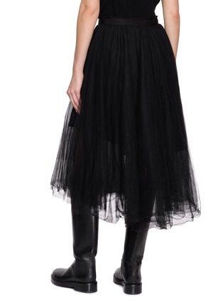 背面 - 点击放大 - MARC LE BIHAN - Ovoide Flared Tulle Midi Skirt