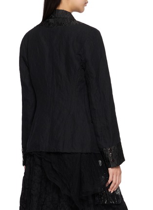 背面 - 点击放大 - MARC LE BIHAN - Tissus Anemone Single Breasted Textured Blazer