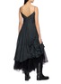 背面 - 点击放大 - MARC LE BIHAN - Sleeveless Fleurs Double Layered Ruffle Dress