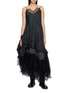 首图 - 点击放大 - MARC LE BIHAN - Sleeveless Fleurs Double Layered Ruffle Dress