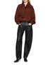 模特儿示范图 - 点击放大 - MON&PAU - Long Sleeve Silk Blouse