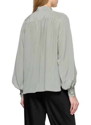背面 - 点击放大 - MON&PAU - Long Sleeve Silk Blouse