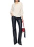 模特儿示范图 - 点击放大 - MON&PAU - Straight Leg Leather Pants