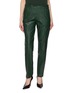 首图 - 点击放大 - MON&PAU - Lettuce Trim Elastic Waist Leather Pants