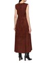 背面 - 点击放大 - MON&PAU - Sleeveless Suede Midi Dress