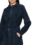  - MON&PAU - Long Sleeves Suede Jumpsuit