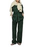 模特儿示范图 - 点击放大 - MON&PAU - Relaxed Suede Pants