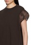  - SONIA CARRASCO - Tailored Shoulder Piqué Top