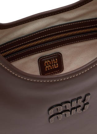 细节 - 点击放大 - MIU MIU - Regular Ivy Leather Tote