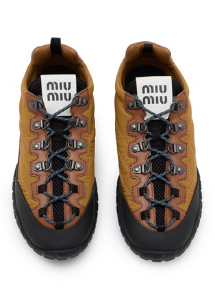 细节 - 点击放大 - MIU MIU - 女款 TYRE 户外风运动鞋