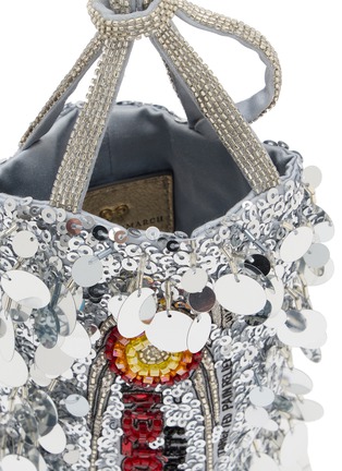 细节 - 点击放大 - ANYA HINDMARCH - Nurofen Sequin Mini Bucket Bag