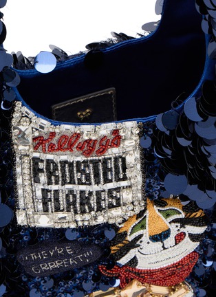 细节 - 点击放大 - ANYA HINDMARCH - Kellogs Frosted Flakes Sequin Mini Tote Bag