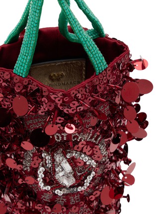 细节 - 点击放大 - ANYA HINDMARCH - Flying Goose Sriracha Sequin Mini Bucket Bag