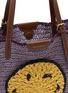 细节 - 点击放大 - ANYA HINDMARCH - N/S Paper Raffia Wink Tote Bag