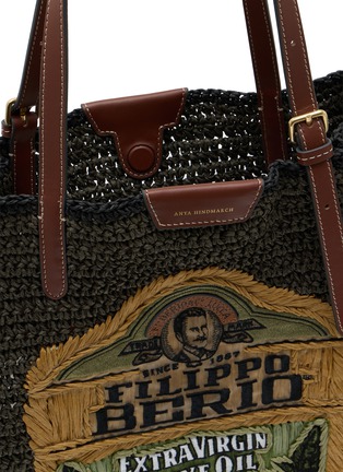 细节 - 点击放大 - ANYA HINDMARCH - Filippo Berio N/S Raffia Tote Bag