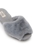 细节 - 点击放大 - C.R.B. - Open-Toe Faux Fur Slippers 