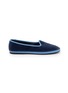 首图 - 点击放大 - C.R.B. - Friulana Venetian Grosgrain Trim Velvet Flats