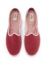 细节 - 点击放大 - C.R.B. - Friulana Venetian Grosgrain Trim Velvet Flats