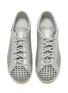模特儿示范图 - 点击放大 - ADIDAS - 女款 STAN SMITH LO PRO 镂空系带运动鞋