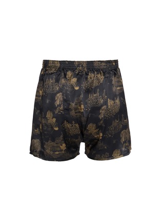 模特儿示范图 - 点击放大 - DEREK ROSE - Classic Fit Cotton Boxer