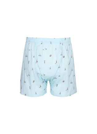 背面 - 点击放大 - DEREK ROSE - Miniature Graphic Printed Cotton Boxers