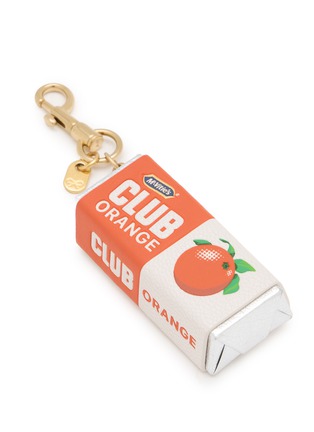 细节 - 点击放大 - ANYA HINDMARCH - McVitie's Club Orange Leather Charm