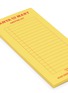 细节 –点击放大 - ANYA HINDMARCH - Shopping List Note Pad
