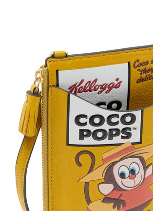 细节 - 点击放大 - ANYA HINDMARCH - Coco Pops Leather Zip Phone Pouch