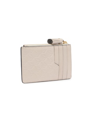 模特儿示范图 - 点击放大 - ANYA HINDMARCH - Kellogs Corn Flakes Leather Zip Card Case
