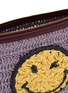 细节 - 点击放大 - ANYA HINDMARCH - Wink Raffia Pochette