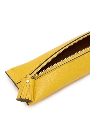 细节 –点击放大 - ANYA HINDMARCH - Uhu Leather Pencil Case