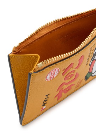 细节 - 点击放大 - ANYA HINDMARCH - Sushi No Ko Leather Zip Card Case