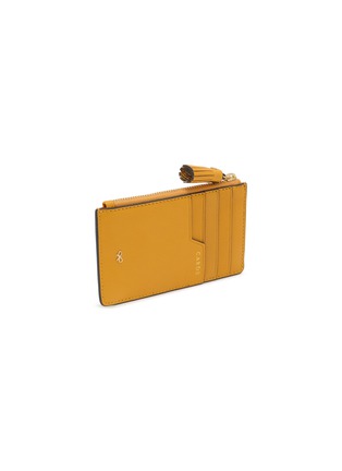 模特儿示范图 - 点击放大 - ANYA HINDMARCH - Sushi No Ko Leather Zip Card Case