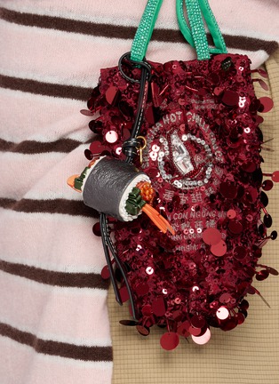 正面 -点击放大 - ANYA HINDMARCH - Maki Sushi Leather Charm